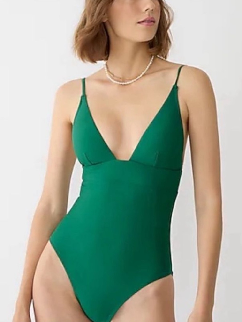 J. Crew Plunge One Piece Swimsuit
